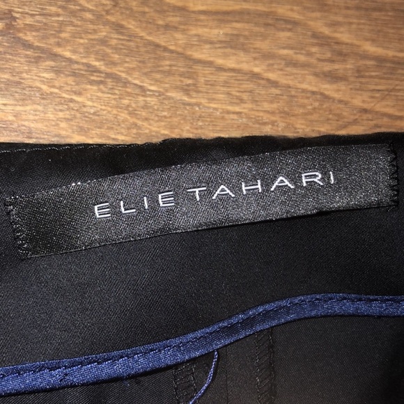 Elie Tahari size 4 black dress pants - Picture 2 of 5